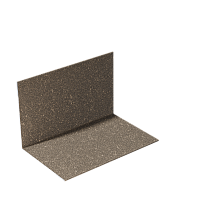 Уголок внутренний металлический с посыпкой, Бежевый