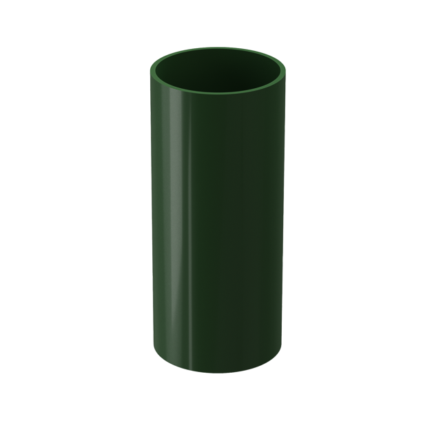 Труба водосточная 2 м Standard, зелёный - 1